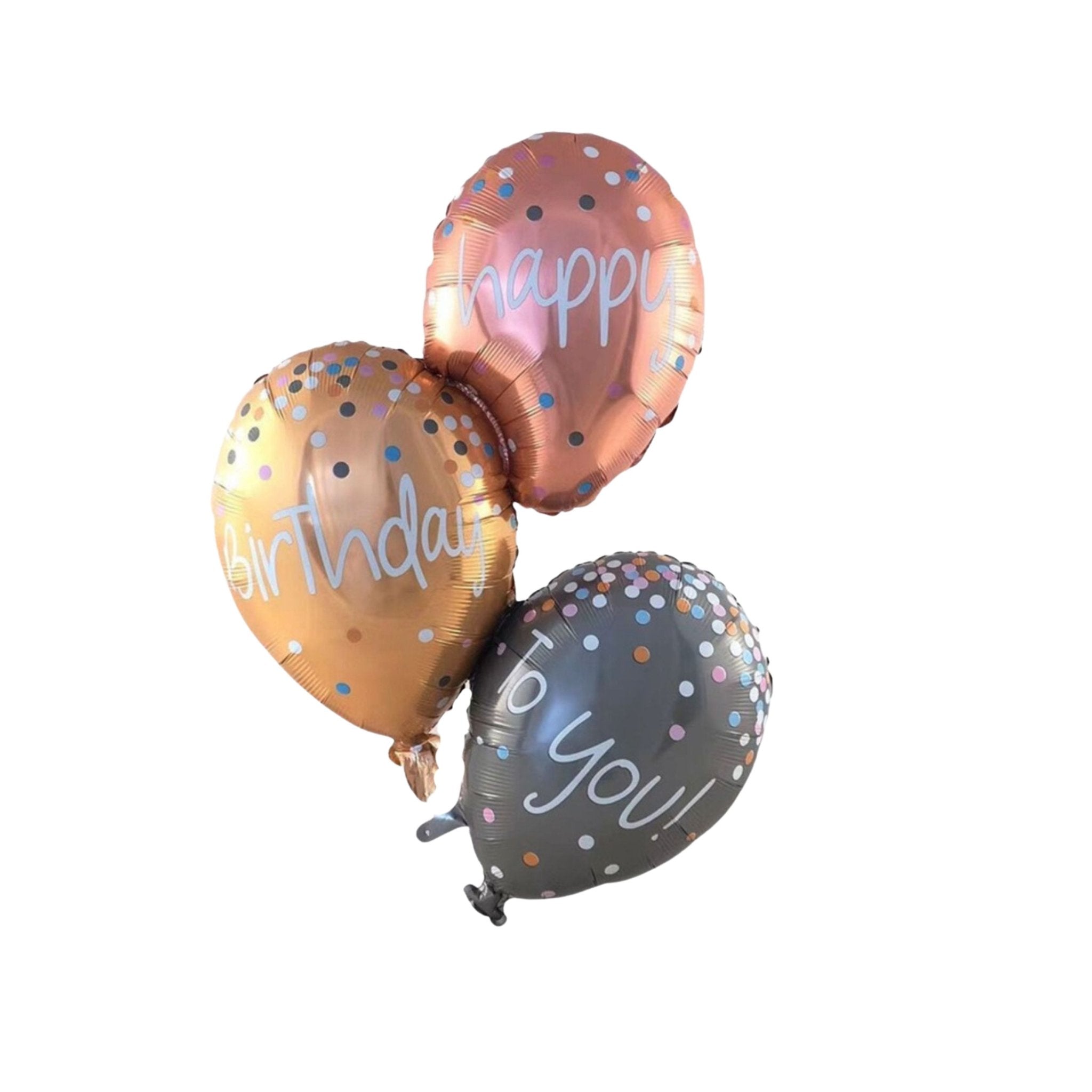 111 x 86.5cm 3 connected balloons Foil Balloon - dazzlemyday