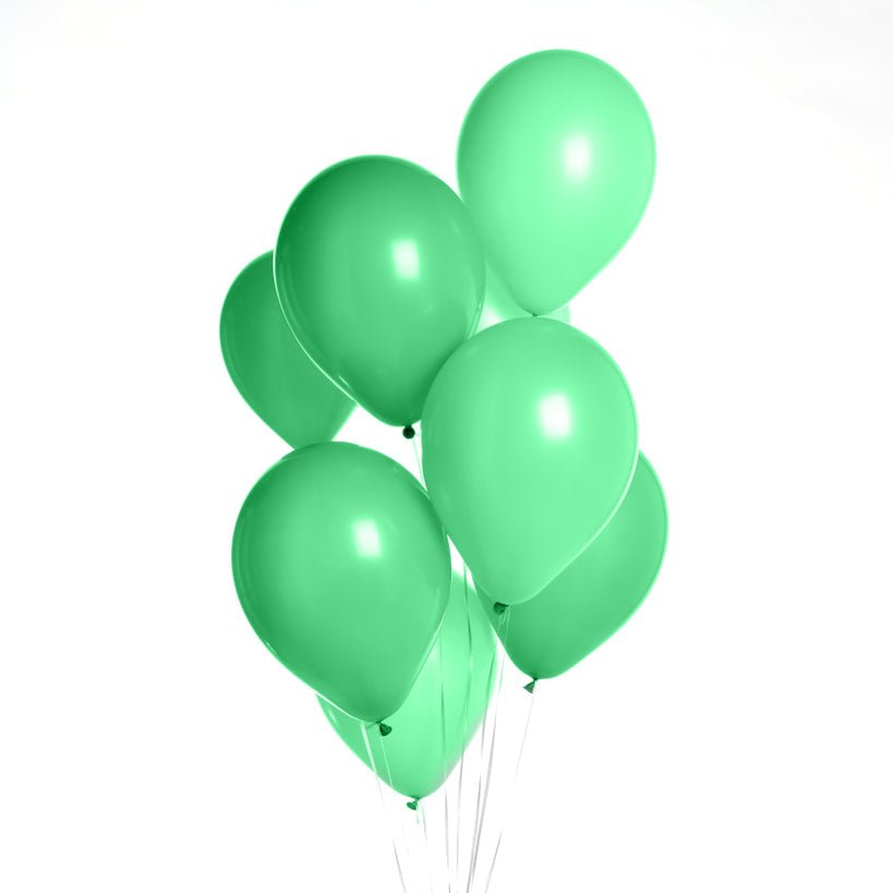 12" Green Latex Balloons - Dazzle My Day