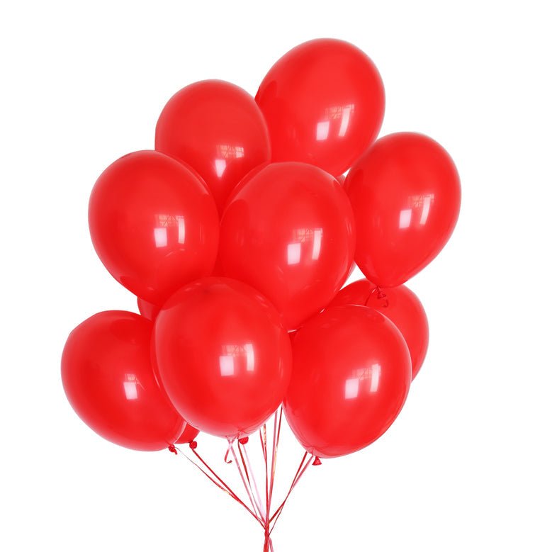 12" Red Latex Balloons - Dazzle My Day