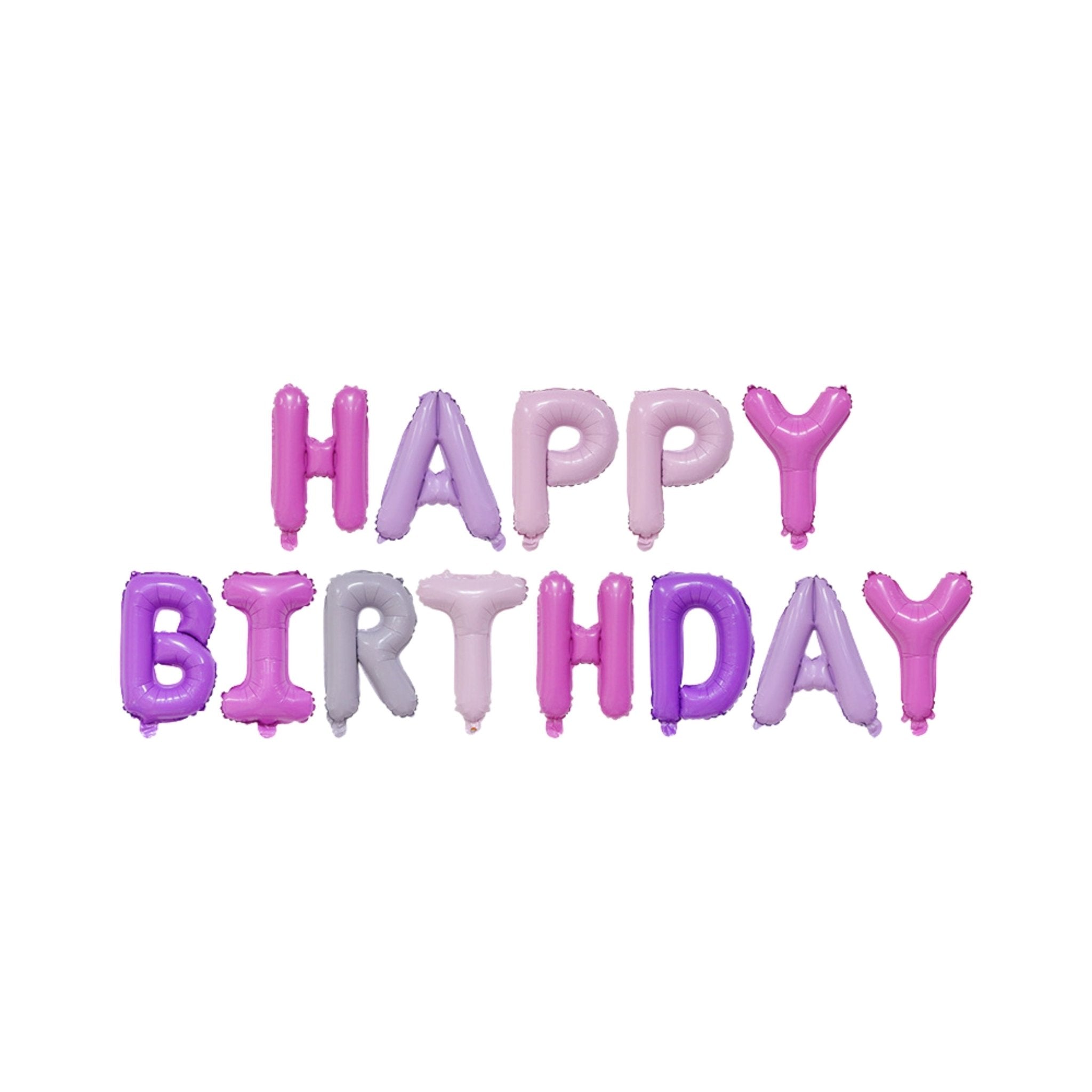 16" Pink HB Letters Foil Balloon - dazzlemyday