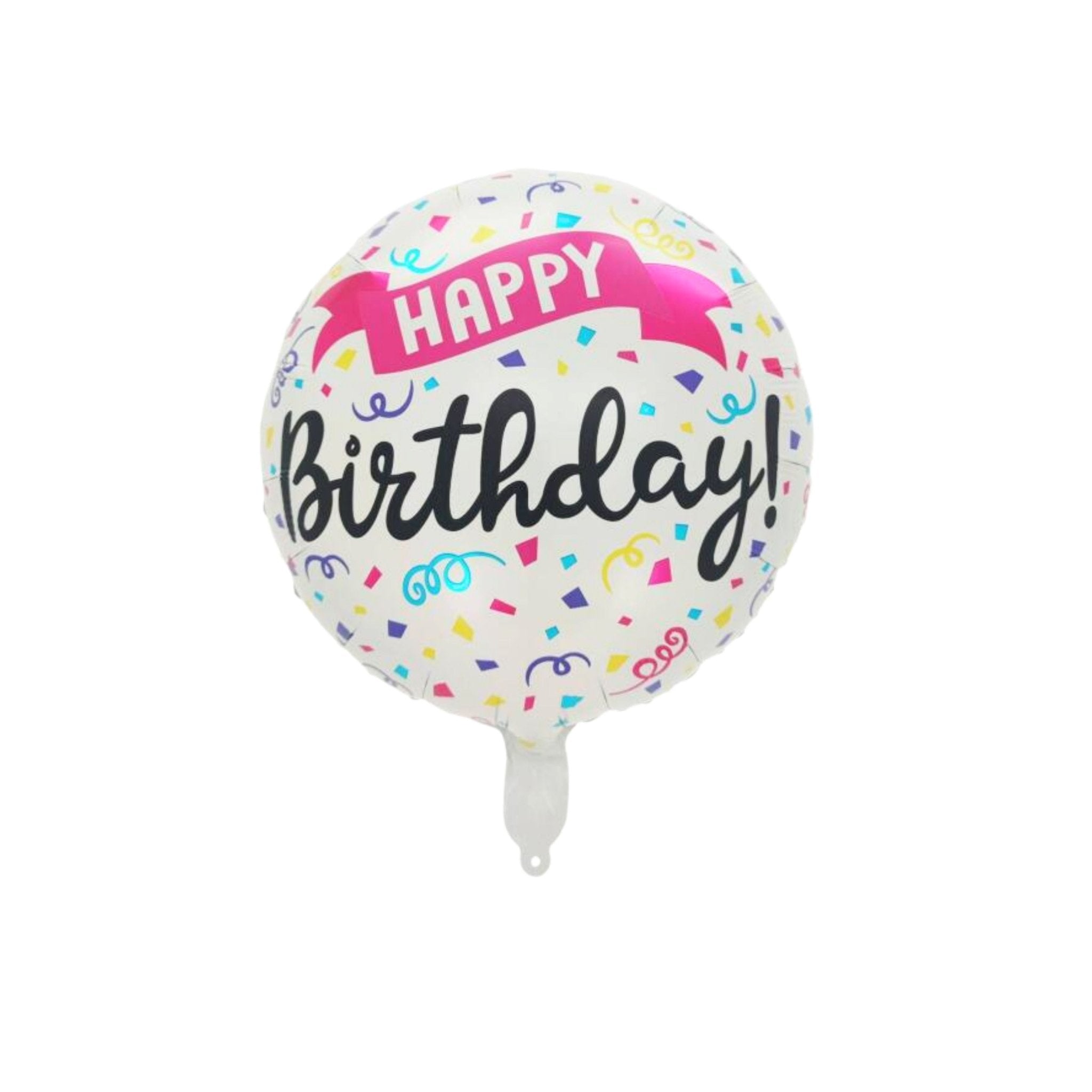 18" Confetti Happy Birthday Foil Balloon - dazzlemyday