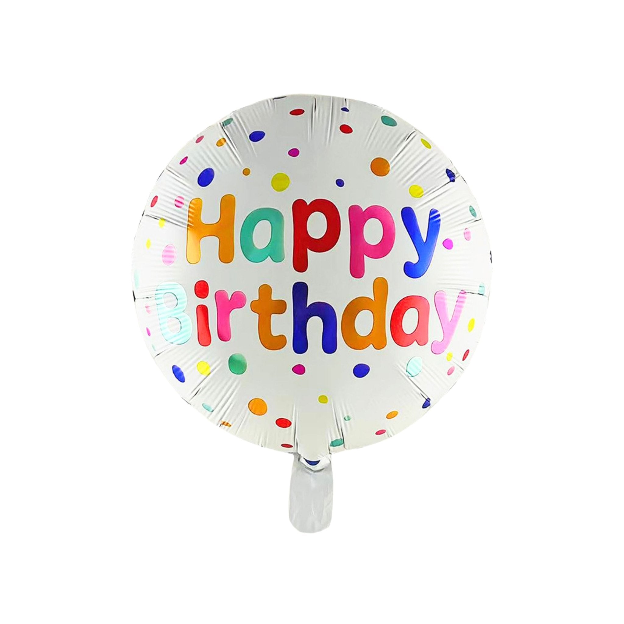 18" Spot On Birthday Foil Balloon - dazzlemyday