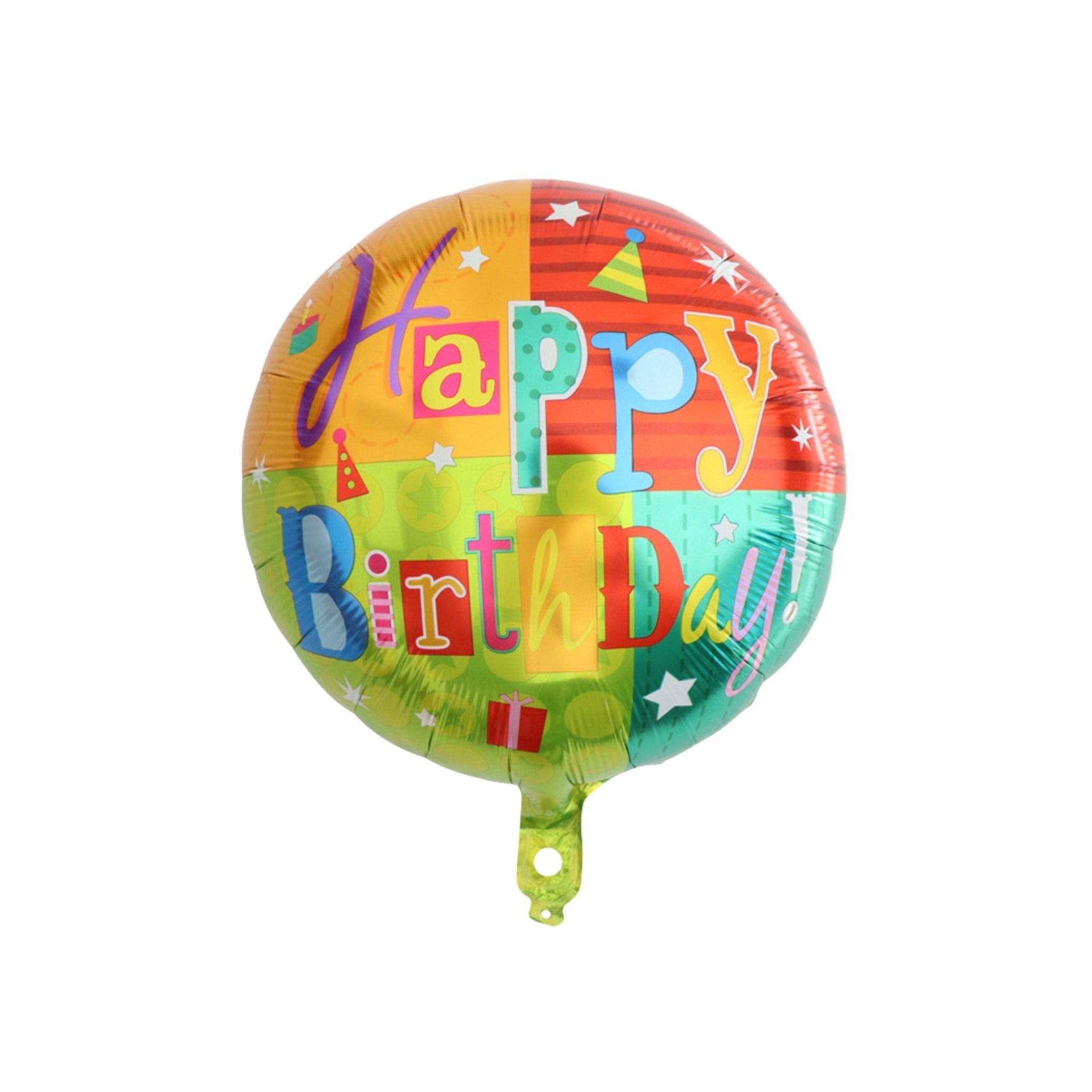 19" Quatro Round Foil Balloon - dazzlemyday