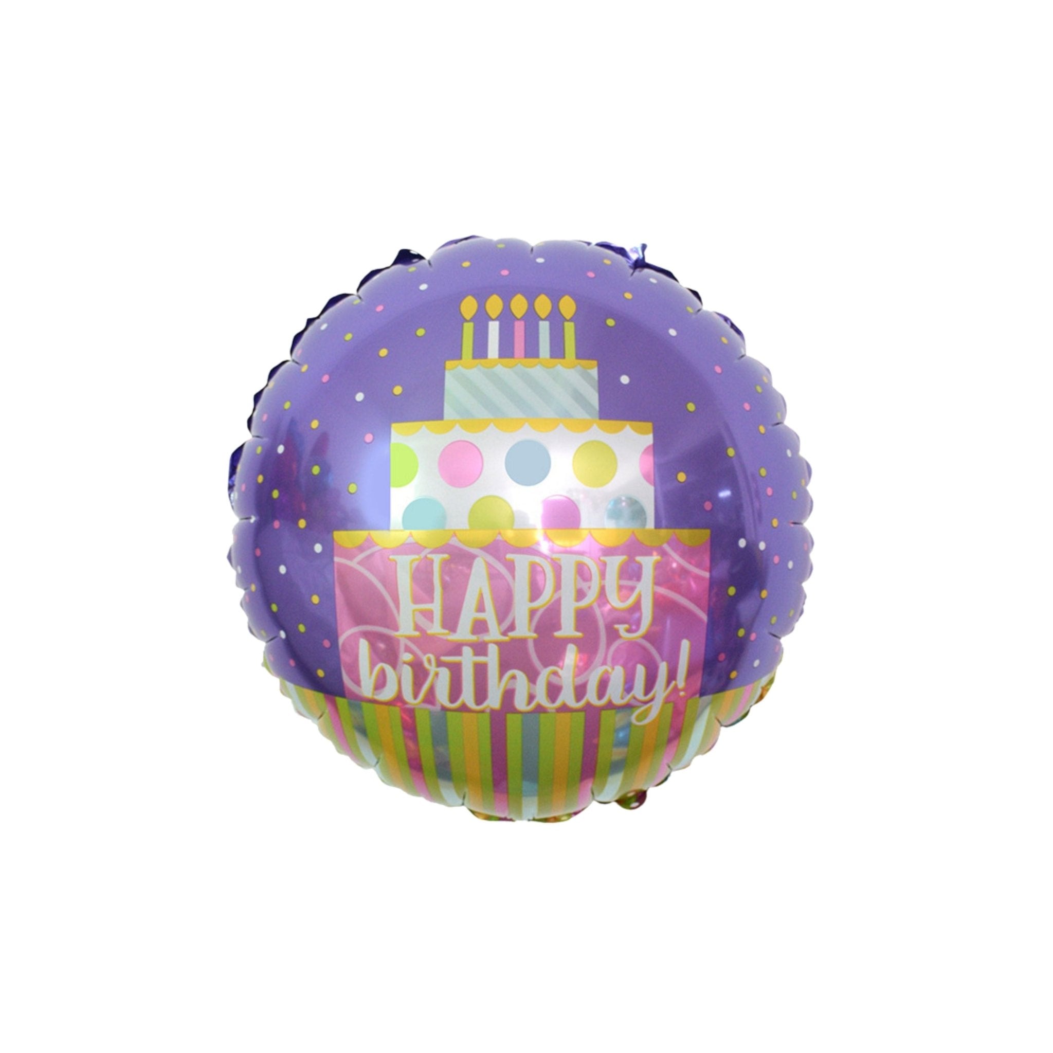 20" 3 Tier Cake Round Foil Balloon - dazzlemyday