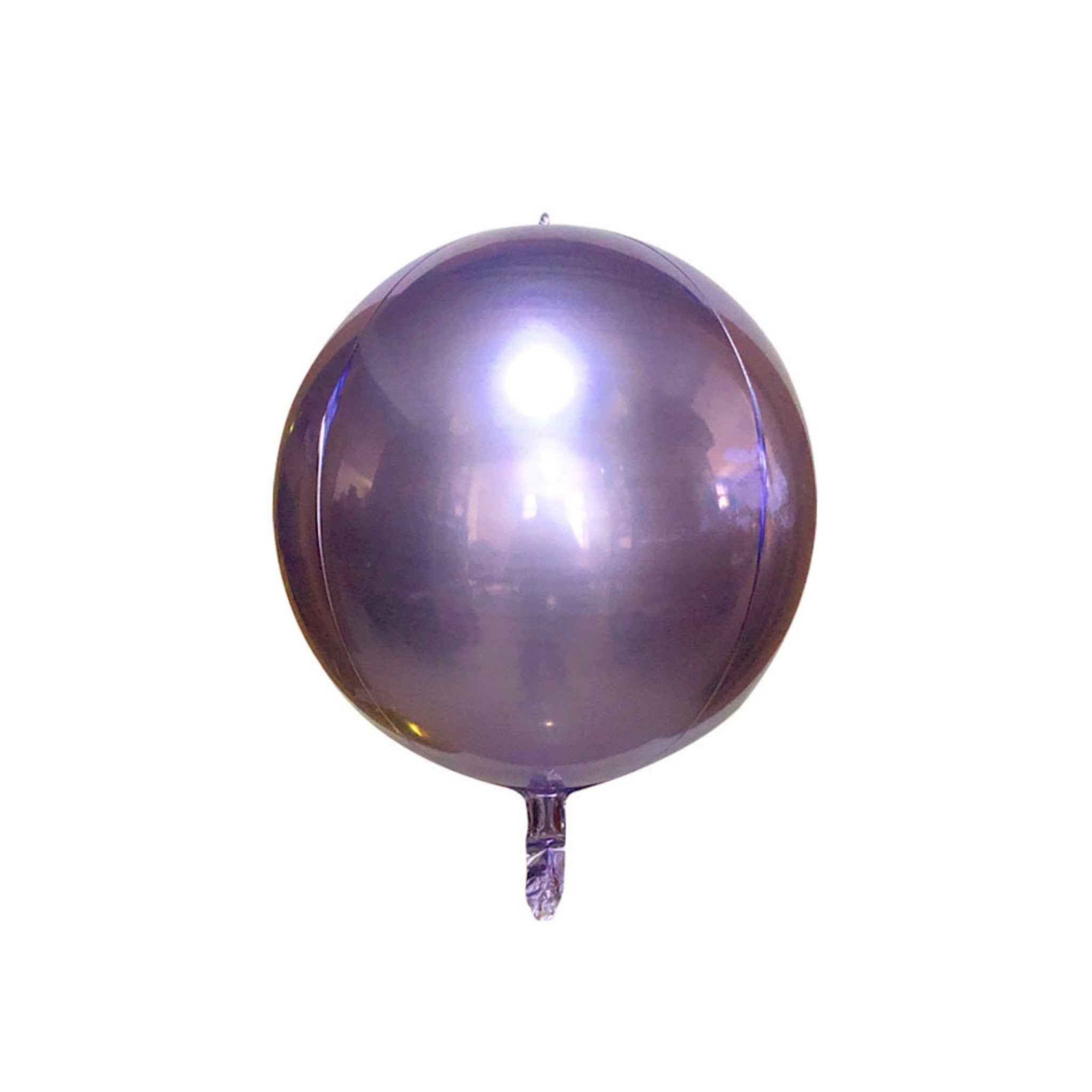 22" 4D Chrome Purple Balloon - dazzlemyday