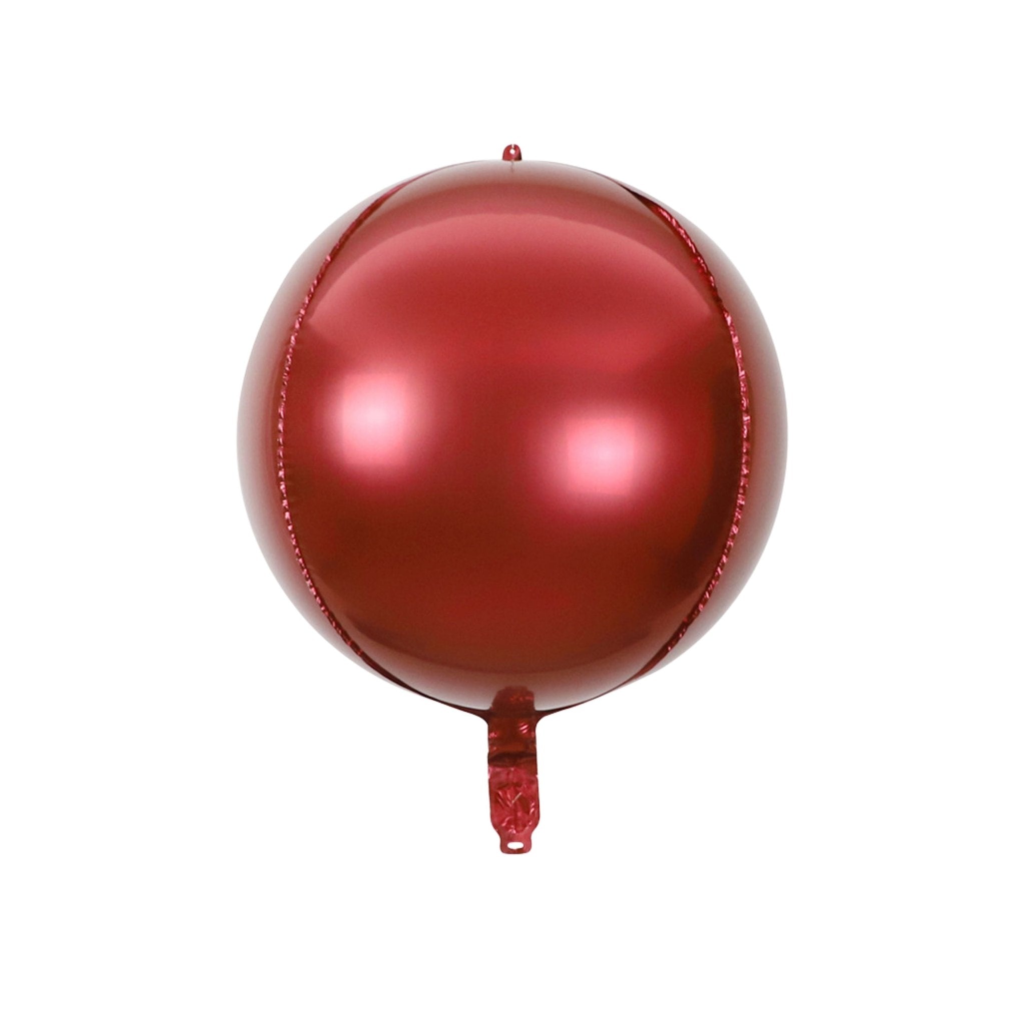 22" 4D Chrome Red Balloon - dazzlemyday