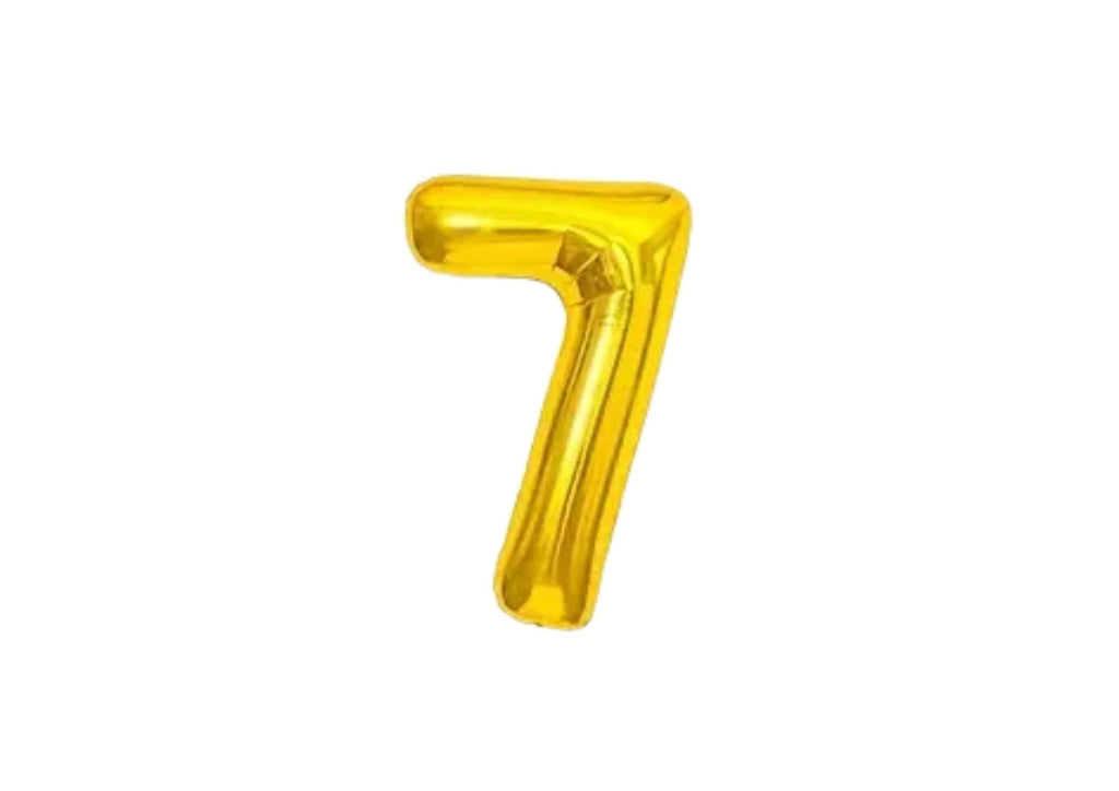 32" Foil Number Balloon - Gold - Dazzle My Day