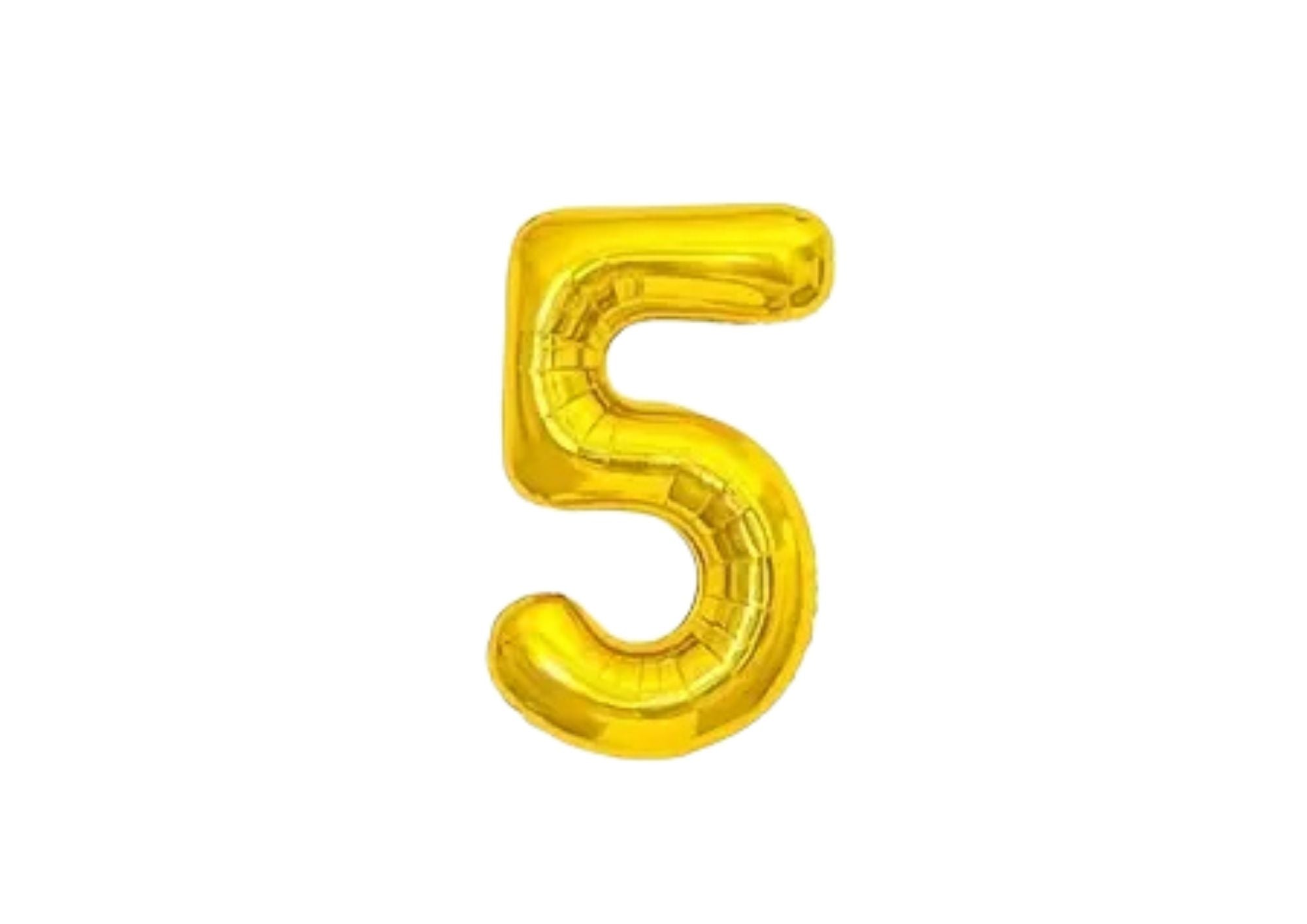 32" Foil Number Balloon - Gold - Dazzle My Day