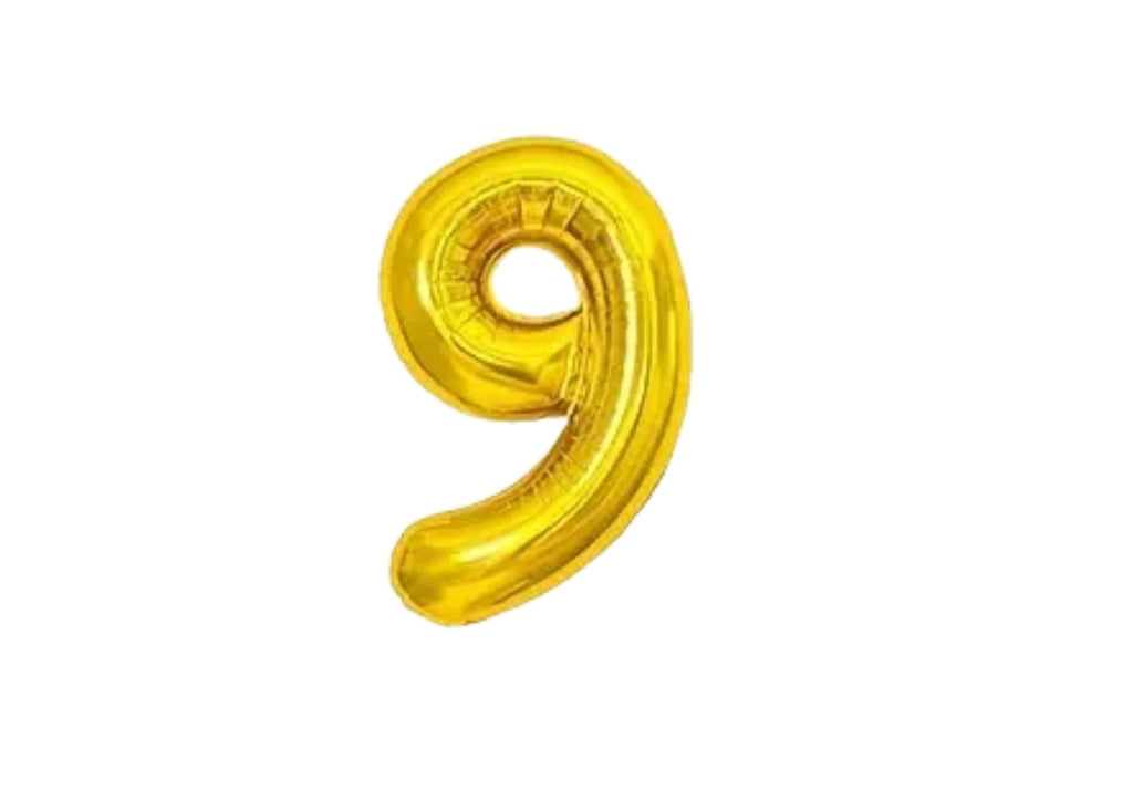 32" Foil Number Balloon - Gold - Dazzle My Day