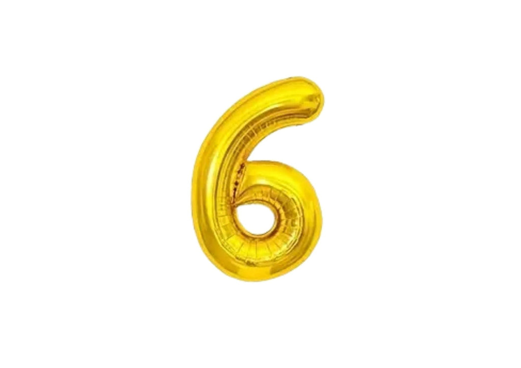 32" Foil Number Balloon - Gold - Dazzle My Day