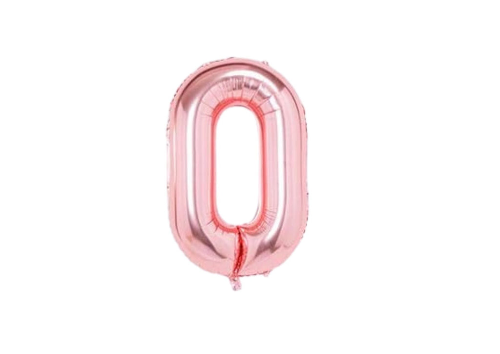 32" Foil Number Balloon - Rose Gold - Dazzle My Day
