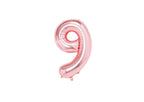 32" Foil Number Balloon - Rose Gold - Dazzle My Day