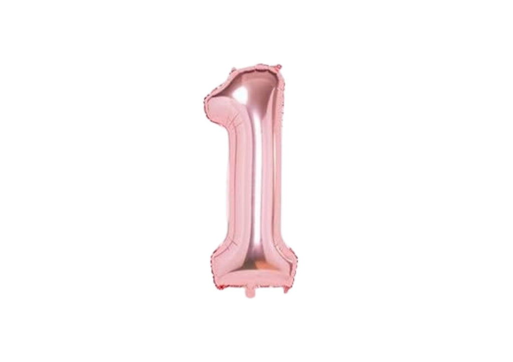32" Foil Number Balloon - Rose Gold - Dazzle My Day