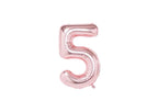 32" Foil Number Balloon - Rose Gold - Dazzle My Day
