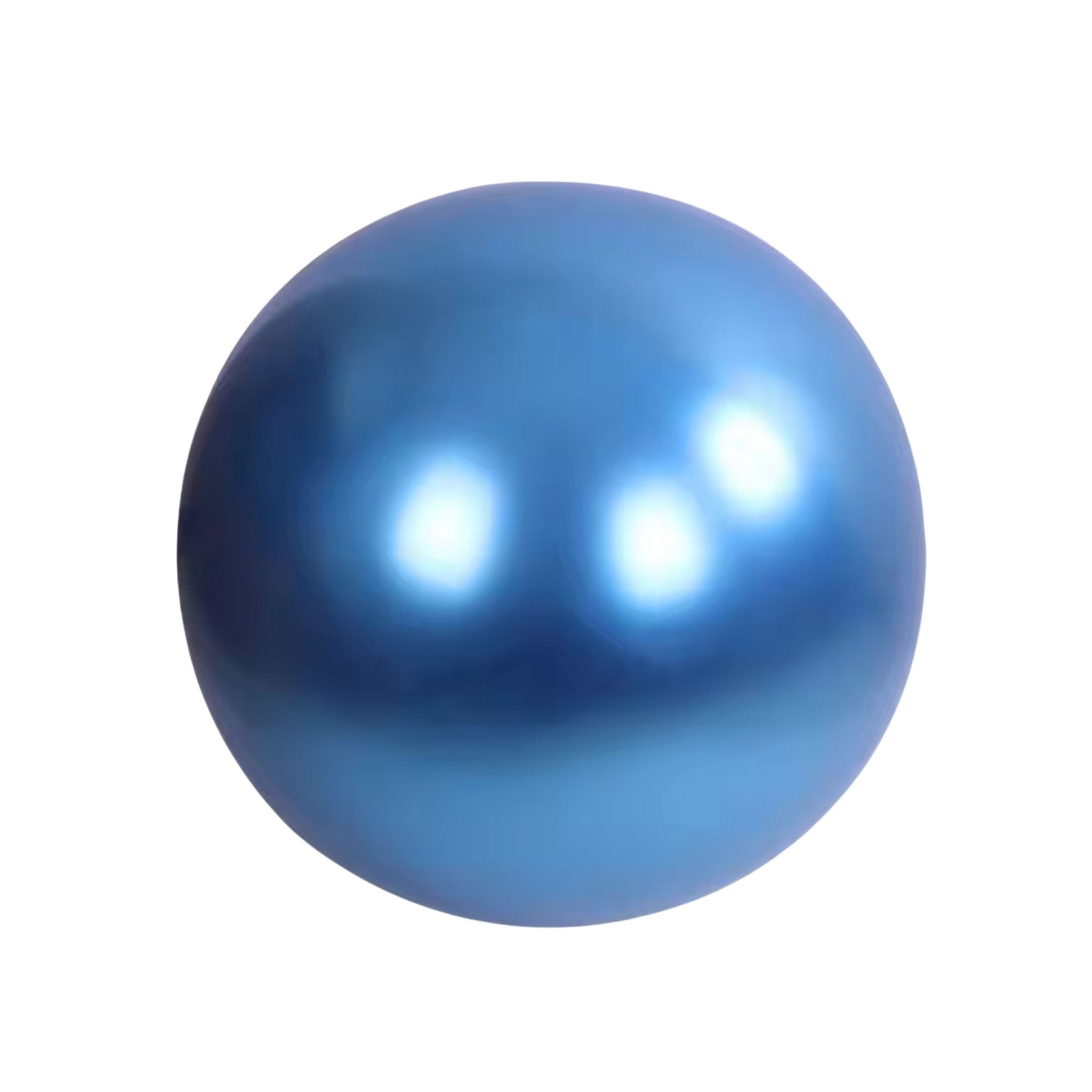 36" 4D Blue Chrome Balloon - dazzlemyday