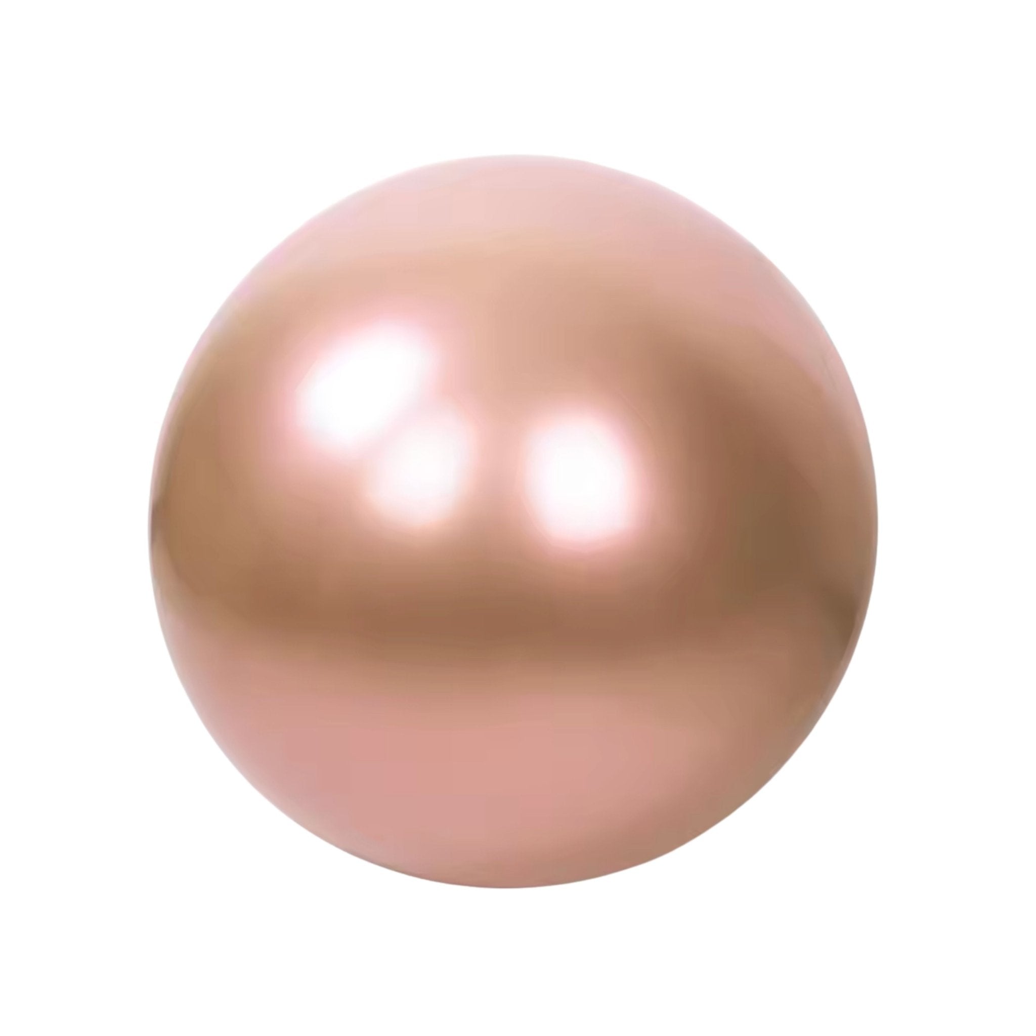 36" 4D Champagne Chrome Balloon - dazzlemyday