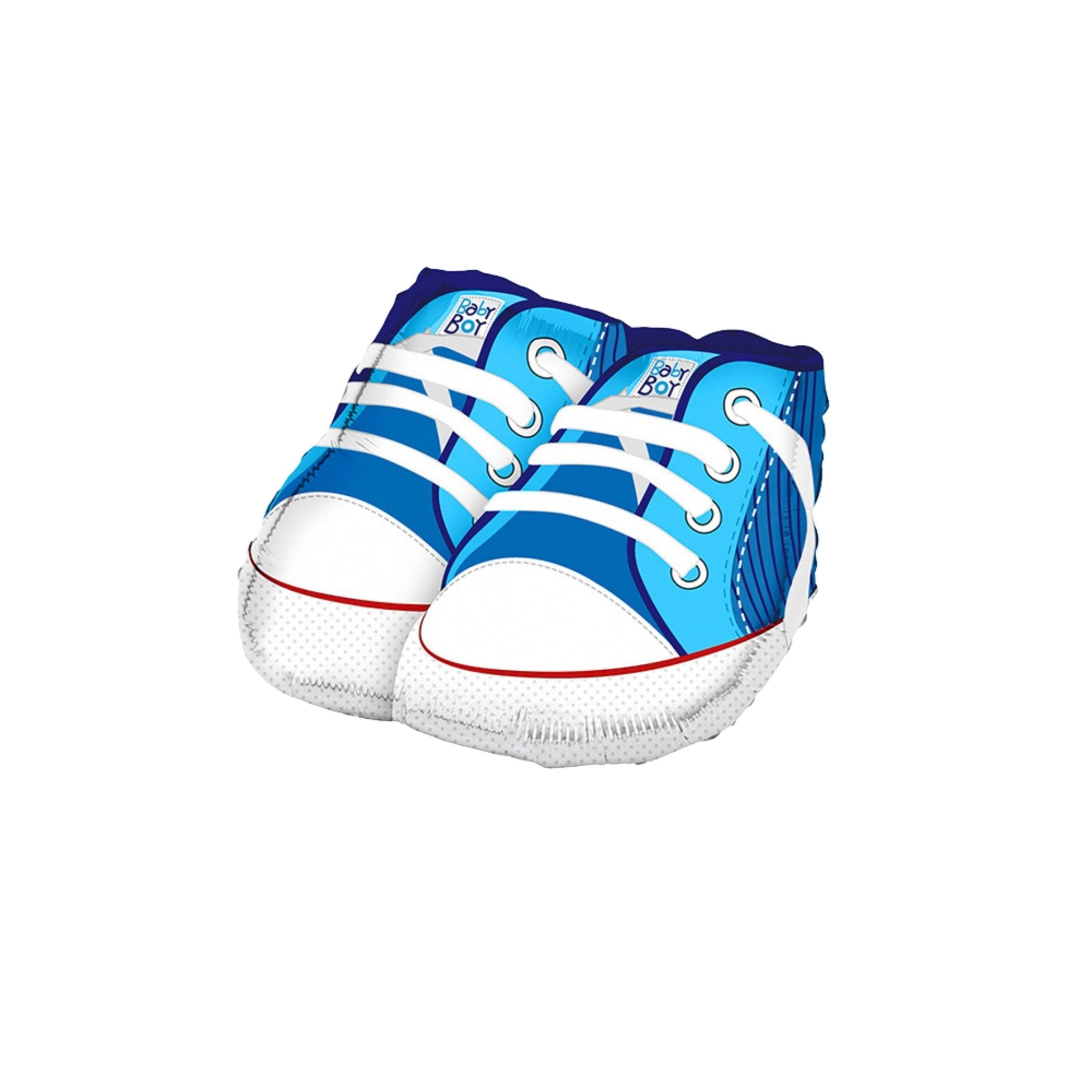 47x52cm Baby Boy Shoes Foil Balloon - Dazzle My Day