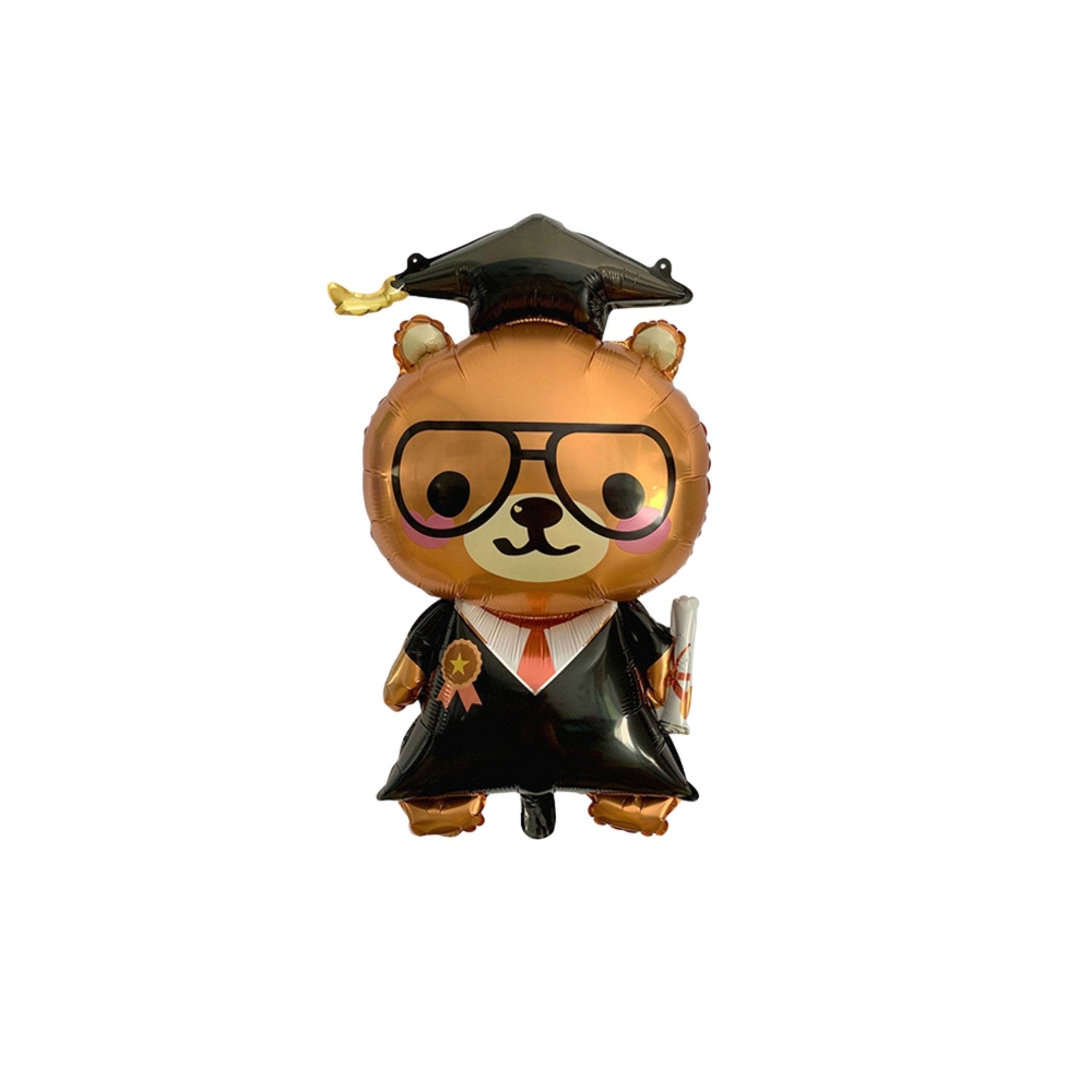 48x92cm Graduation Bear Foil Balloon - Dazzle My Day