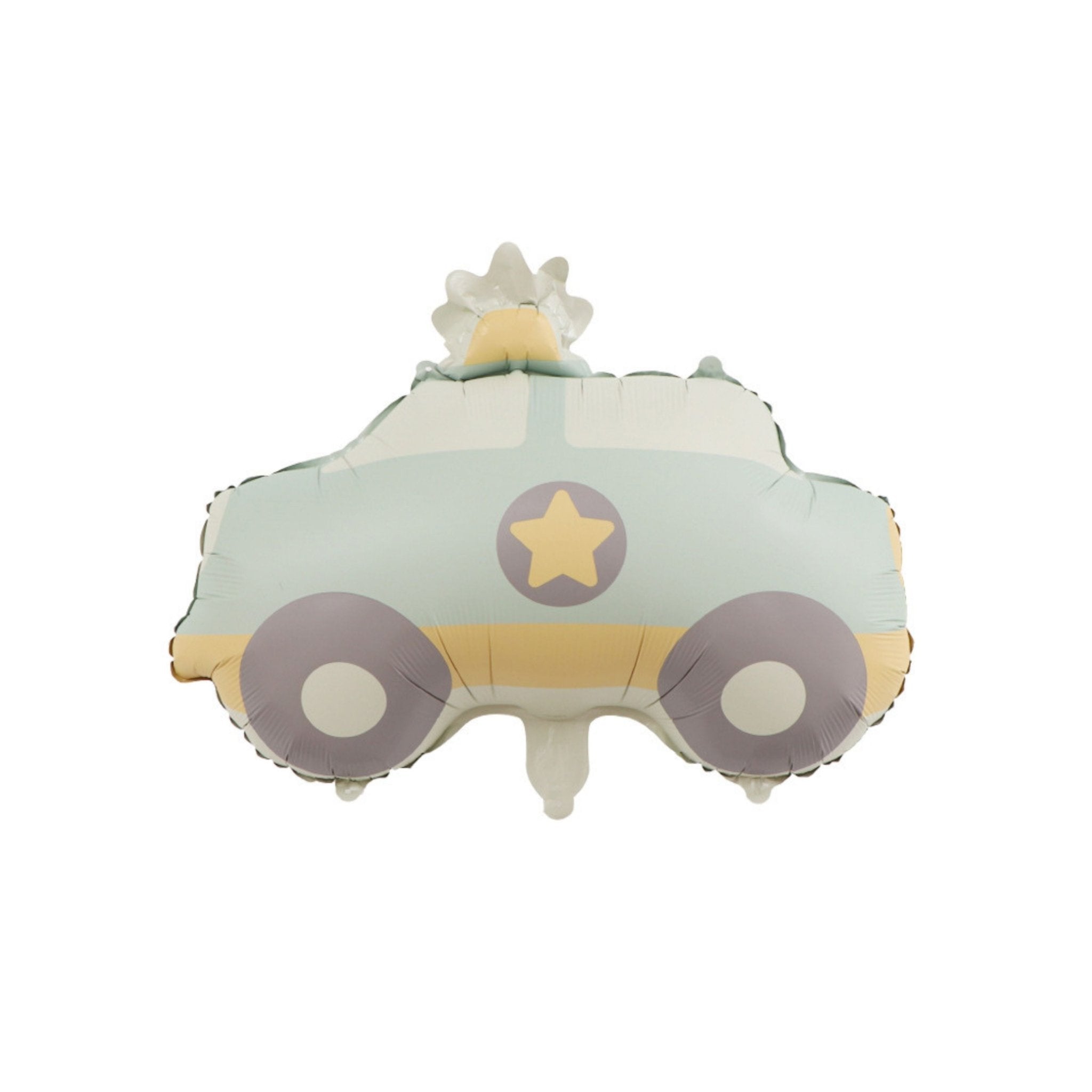 56x50cm Baby Police Car Foil Balloon - Dazzle My Day