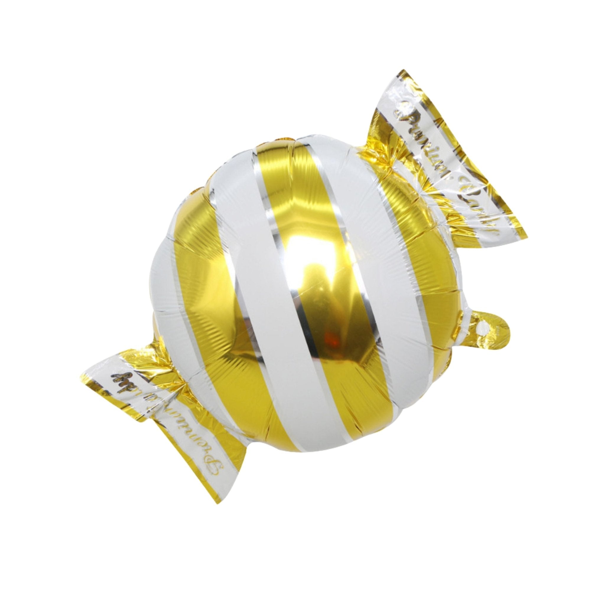 65 x 45cm Yellow Candy Foil Balloon - Dazzle My Day