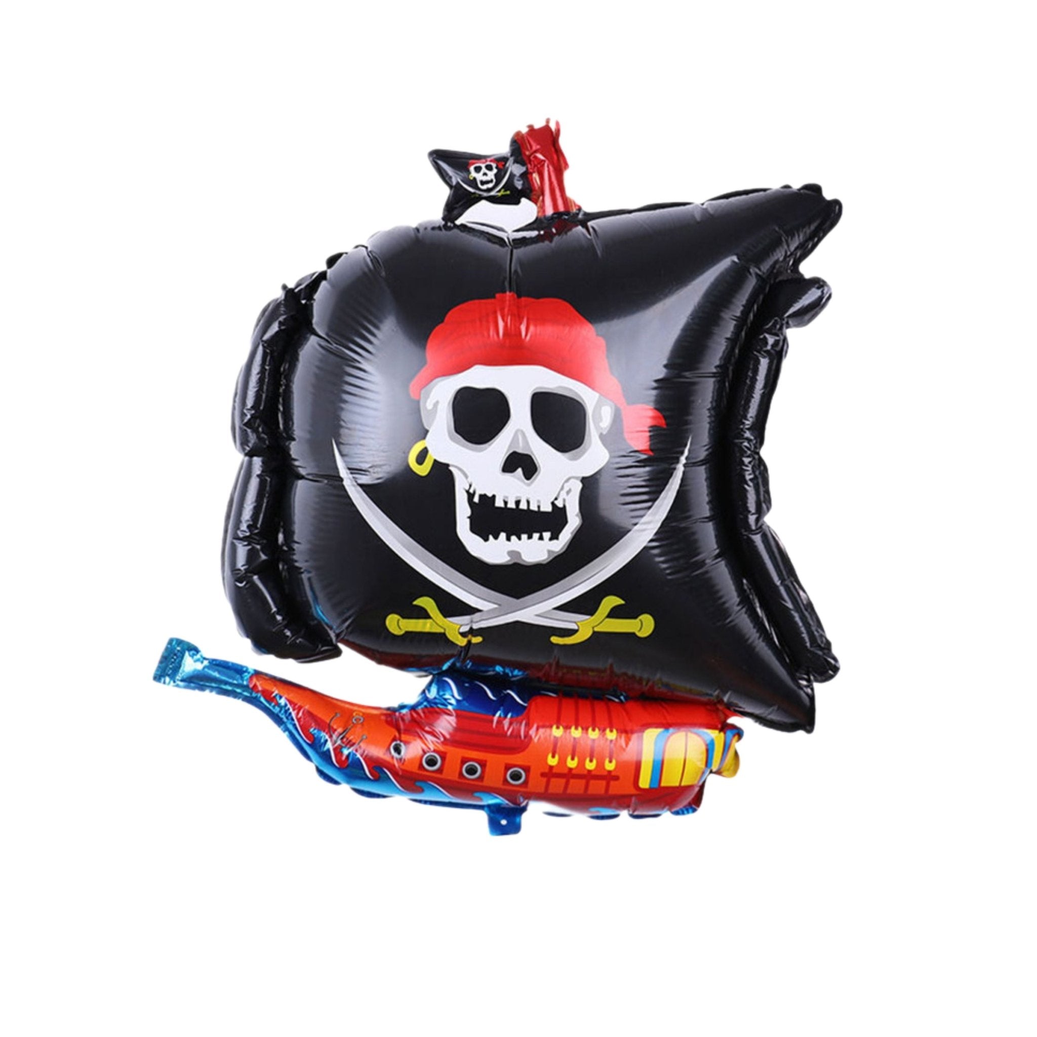 67x53cm Pirate Ship Foil Balloon - dazzlemyday
