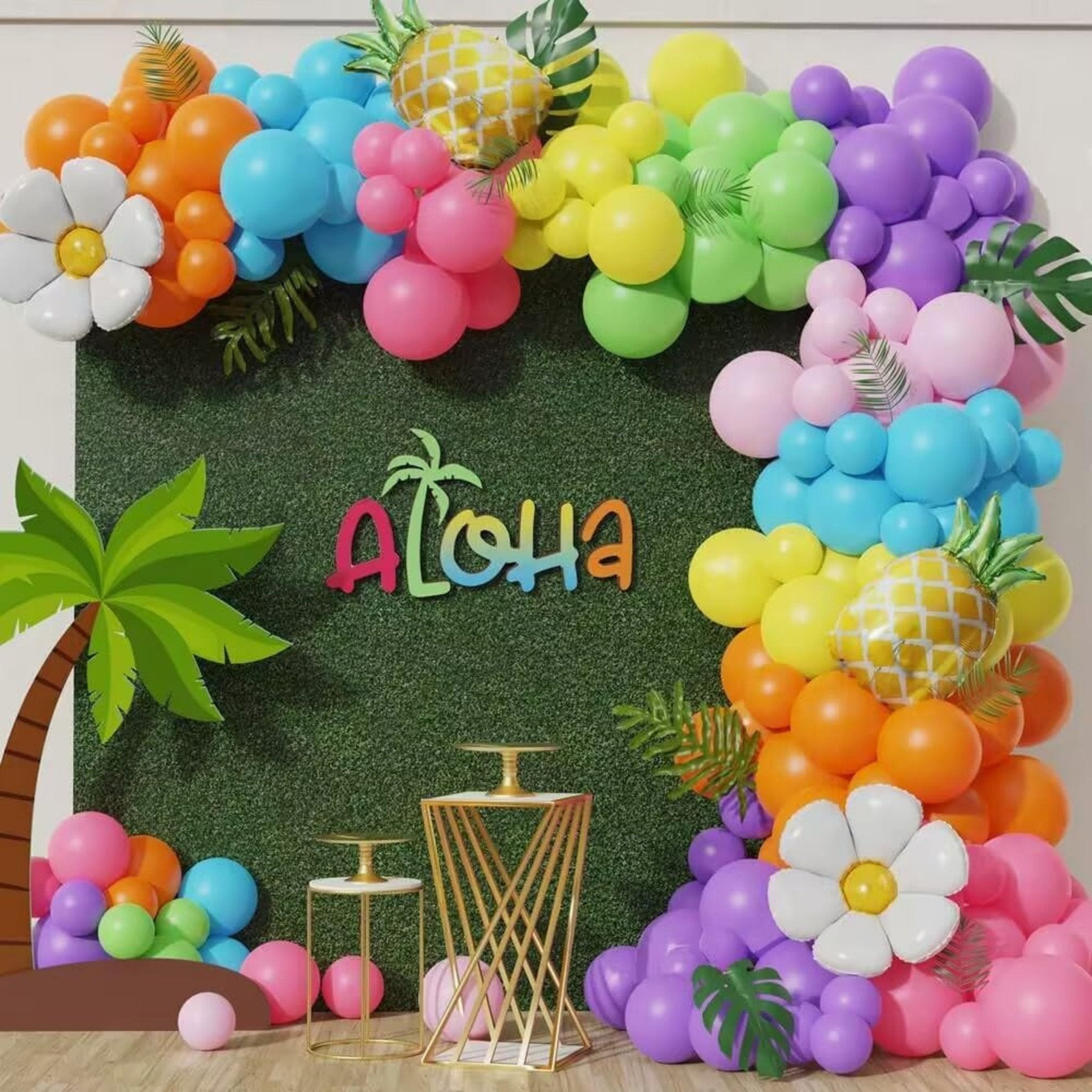 Aloha Tropical Garland Set - Dazzle My Day