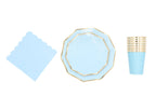 Baby Blue Decagon Set - dazzlemyday