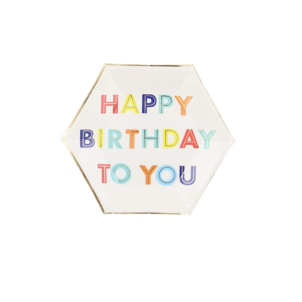 Birthday Bash - 10 inches plates - dazzlemyday