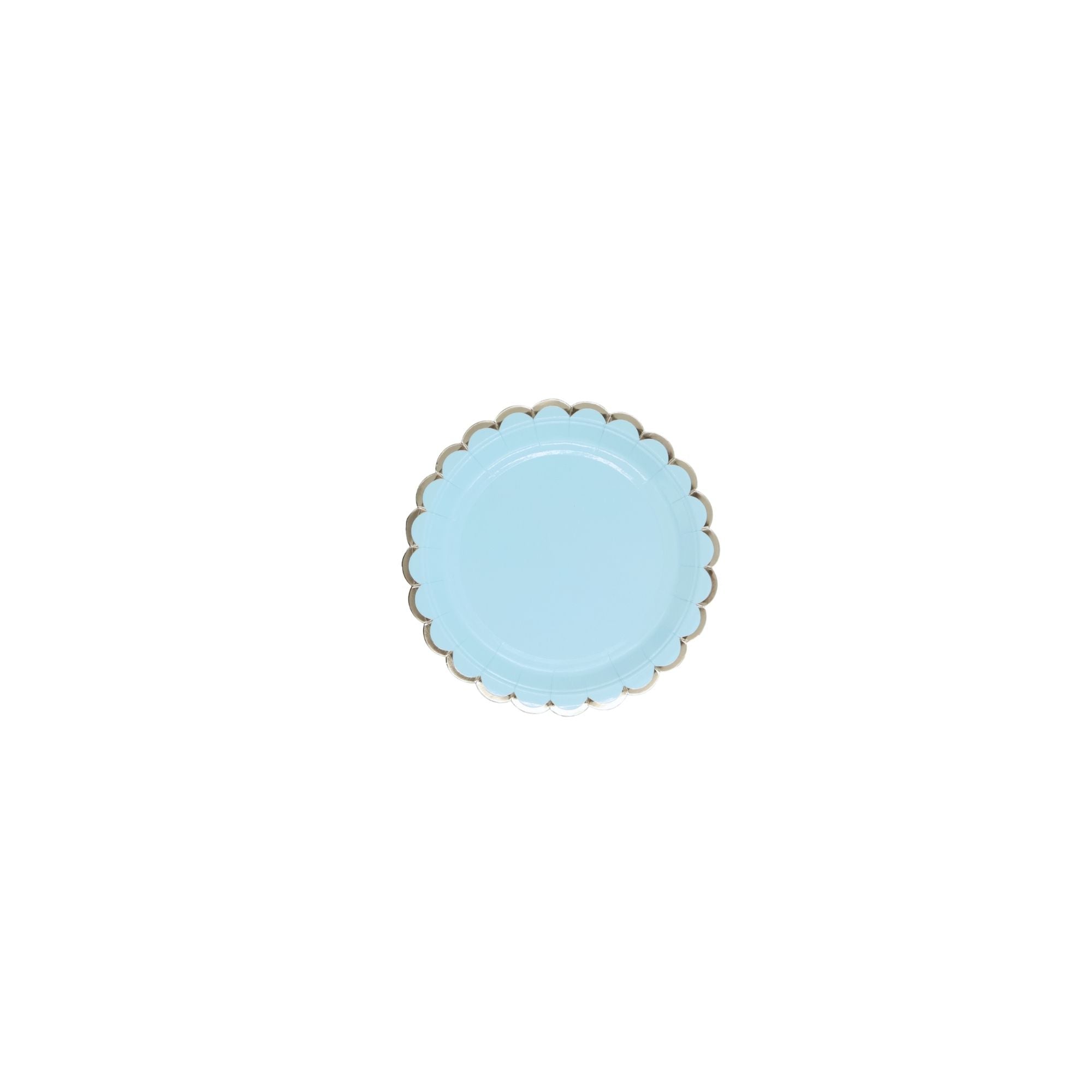 Blissful in Blue - 7 inches plates - Dazzle My Day