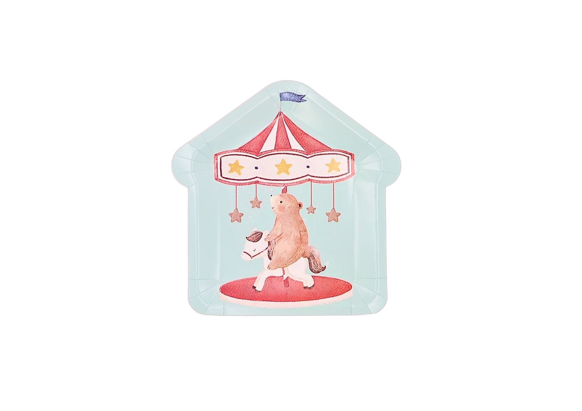 Carnival Cuties - Carousel plate - Dazzle My Day