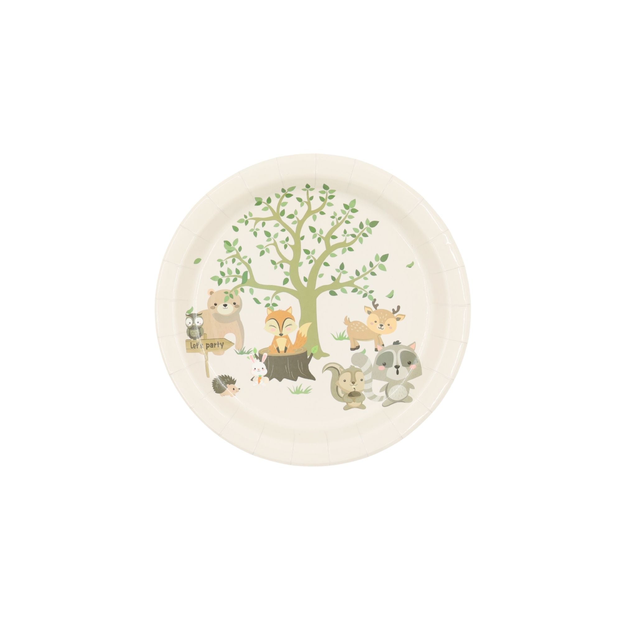 Cuddle Cub 9 inches plates - dazzlemyday