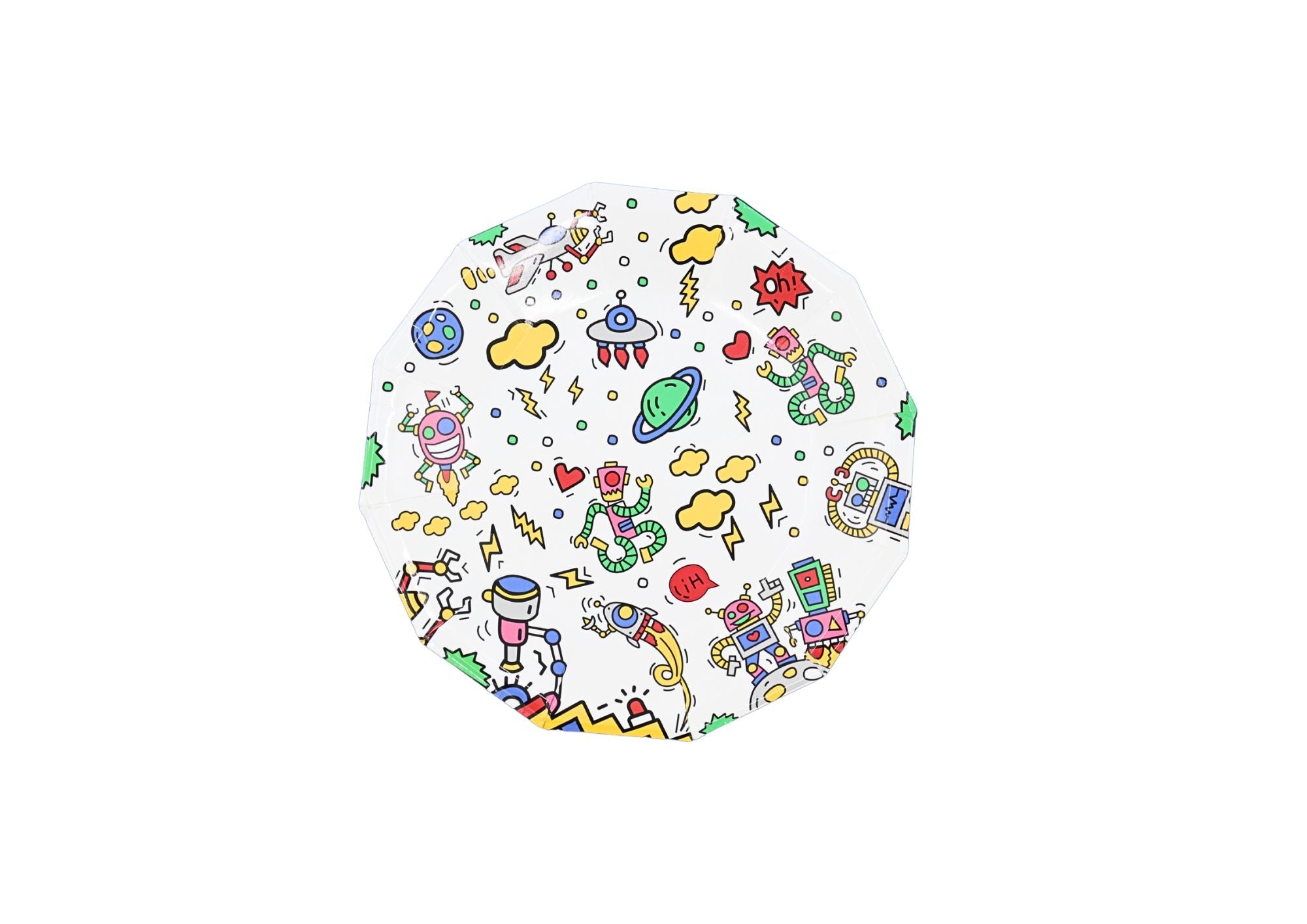 Electric Bash - 9 inch plate - Dazzle My Day