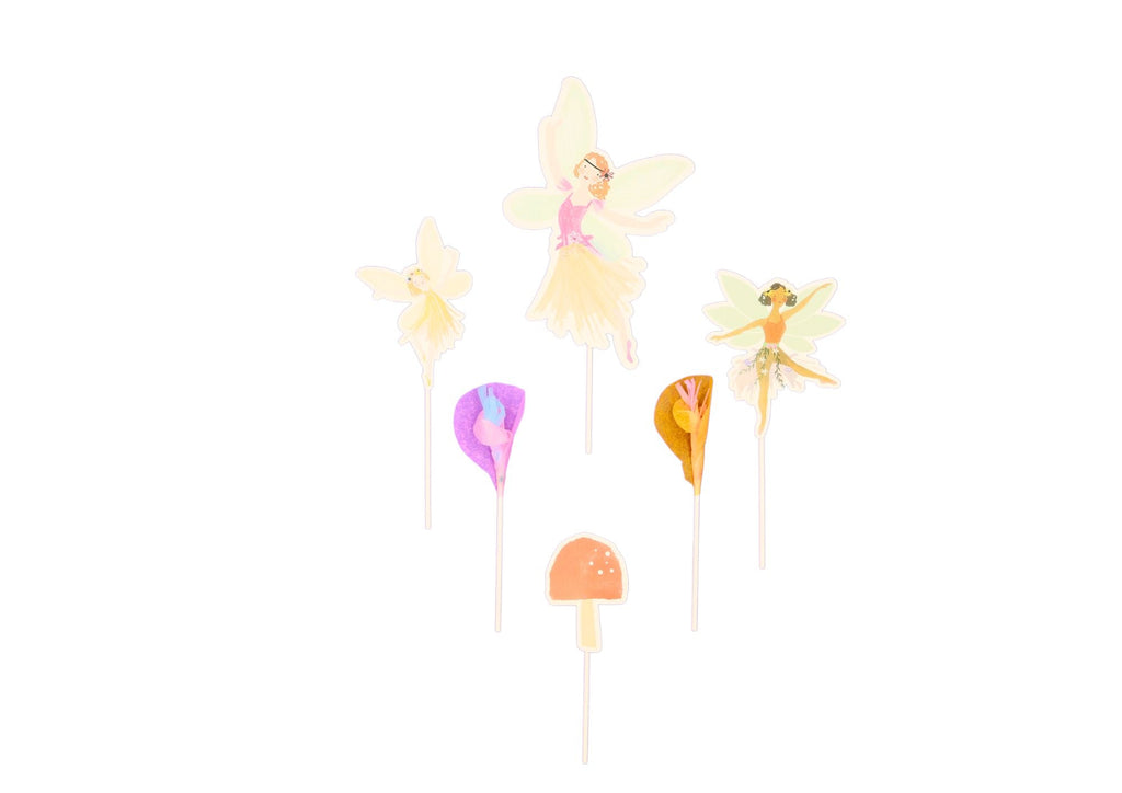Enchanted Garden - Cupcake Toppers - Dazzle My Day