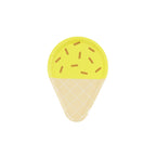 Lemon Sorbet - Ice cream cone plates - Dazzle My Day