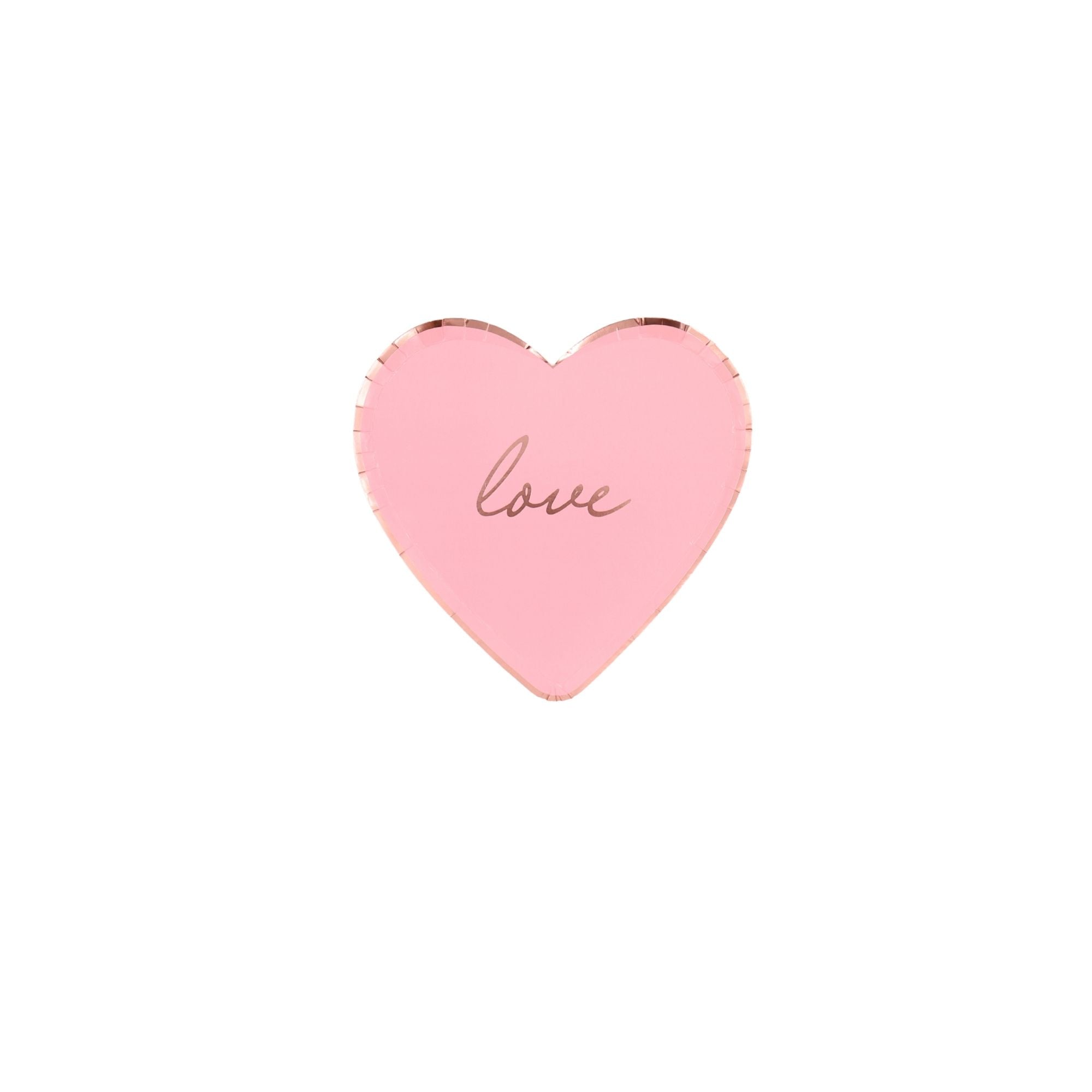 Love Struck - 7 inches plates - Dazzle My Day