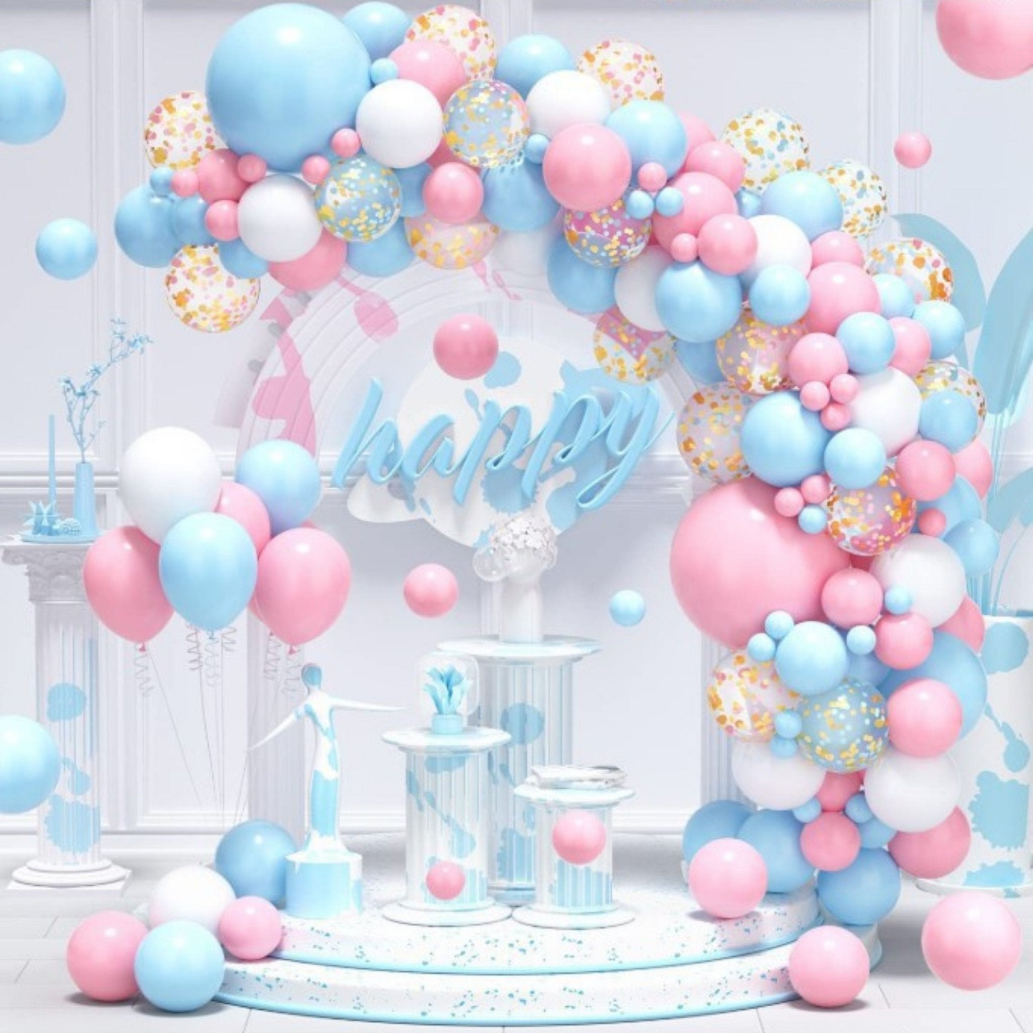 Pink & Blue Garland Set - Dazzle My Day