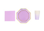 Purple Octagon Set - dazzlemyday