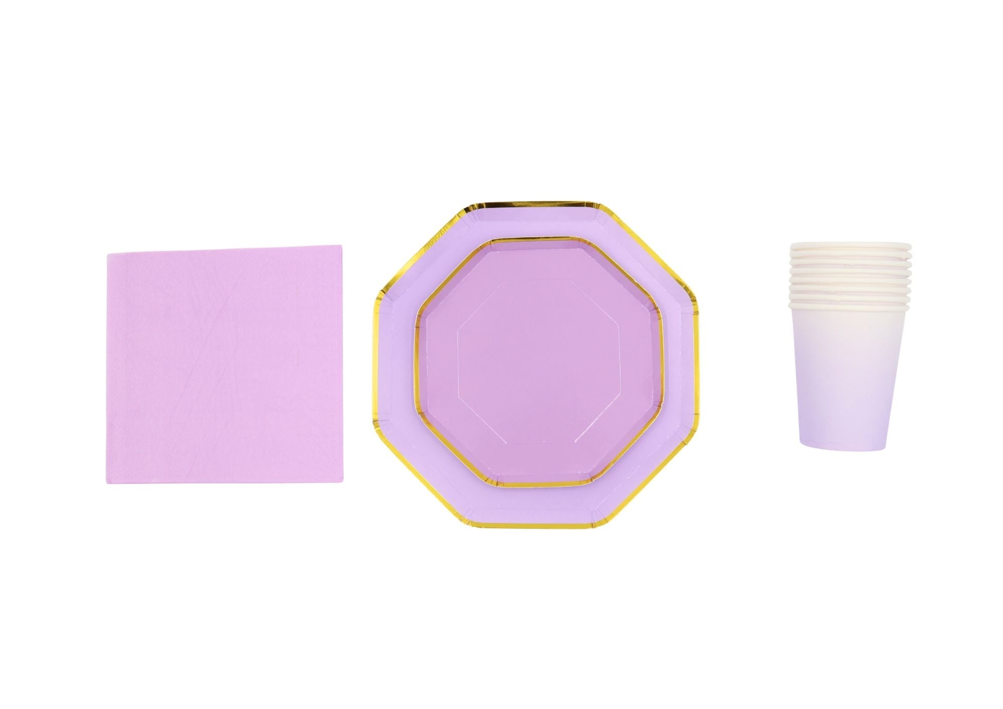 Purple Octagon Set - dazzlemyday