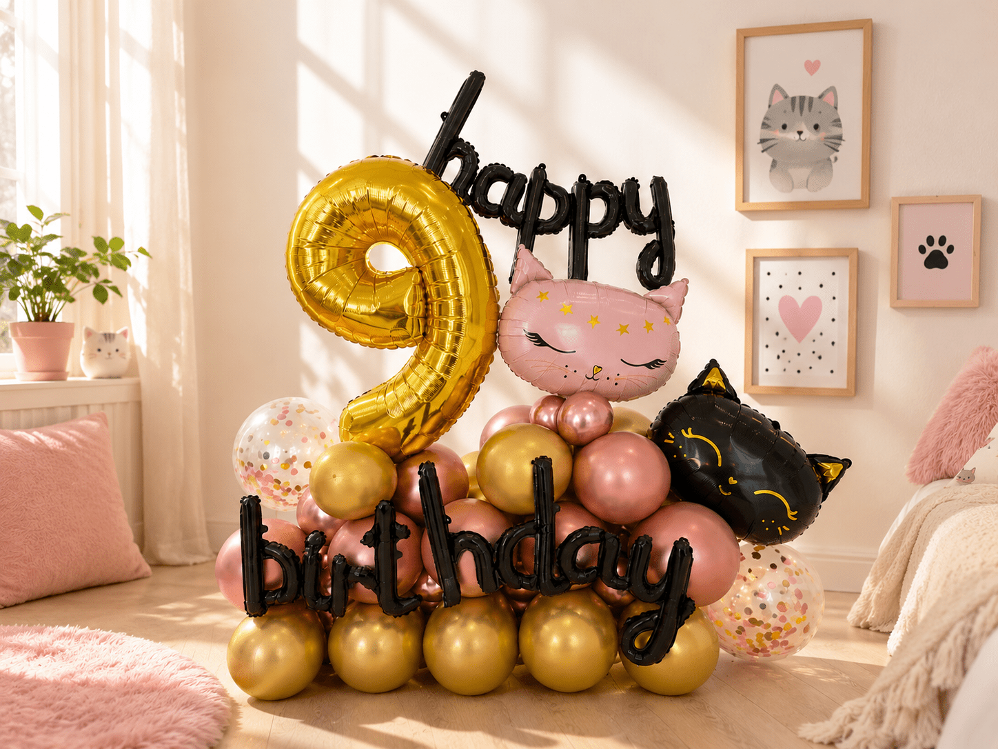 Purrfect Birthday Bouquet - Dazzle My Day