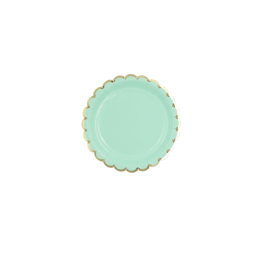 Serene in Sage - 7 inches plates - Dazzle My Day