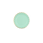 Serene in Sage - 7 inches plates - Dazzle My Day