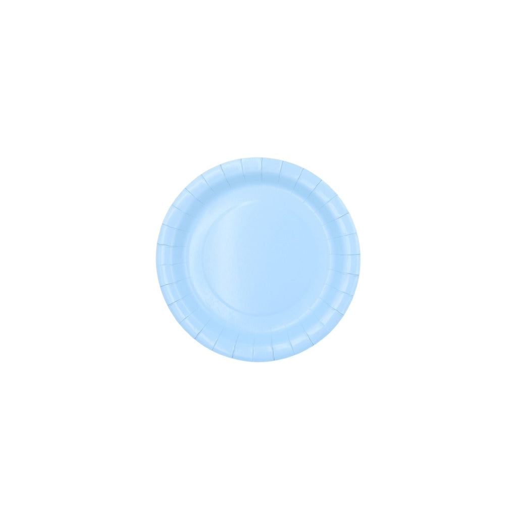 Solid Blue - 7 inches plates - Dazzle My Day