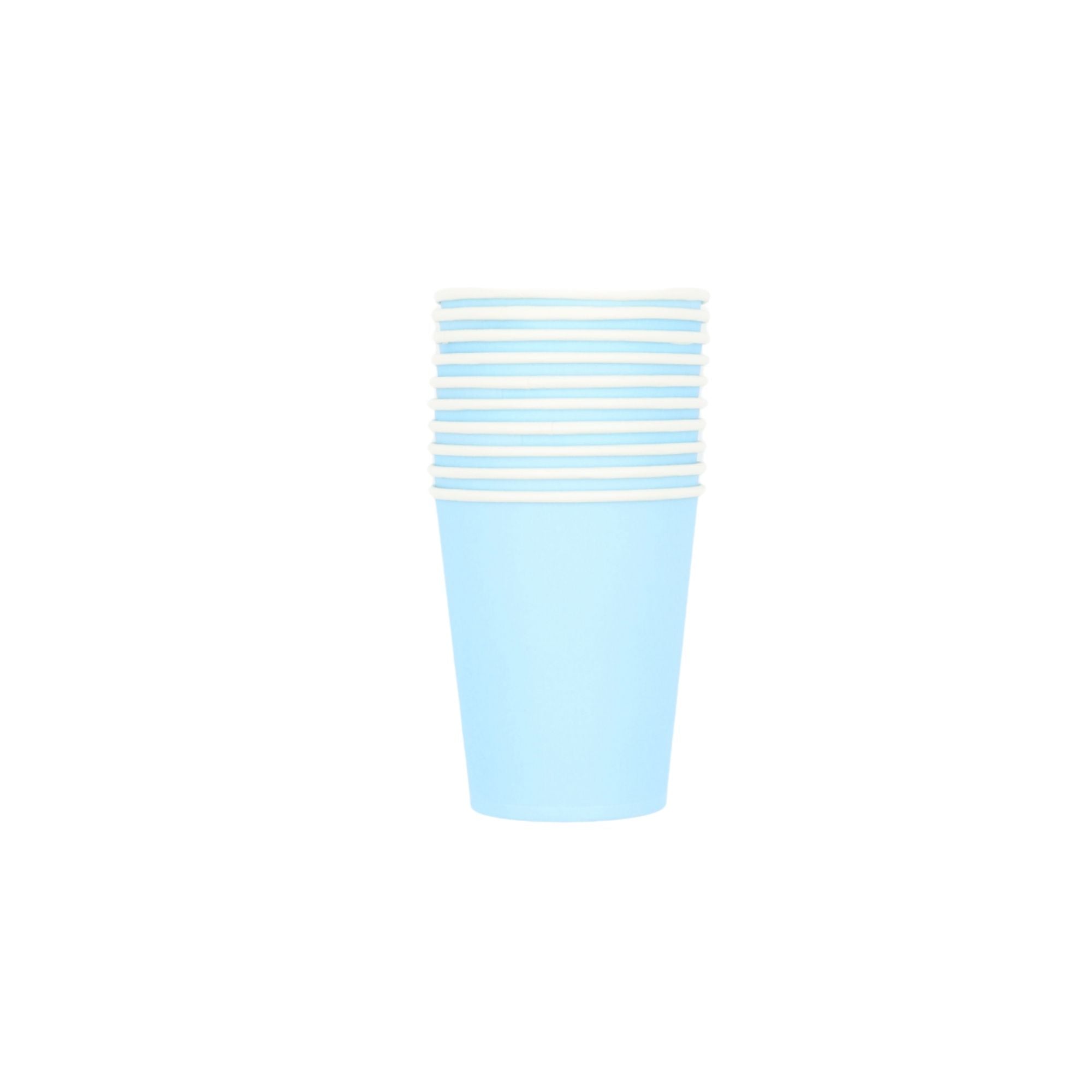 Solid Blue - Cups - Dazzle My Day