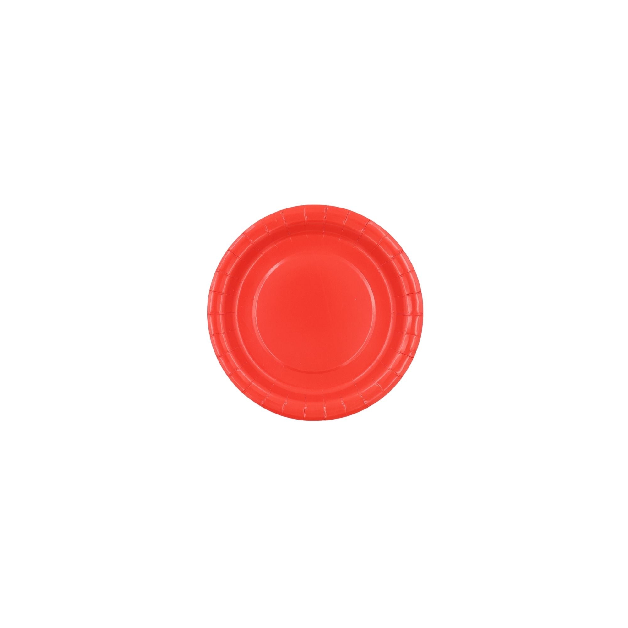 Solid Red - 7 inches plates - Dazzle My Day