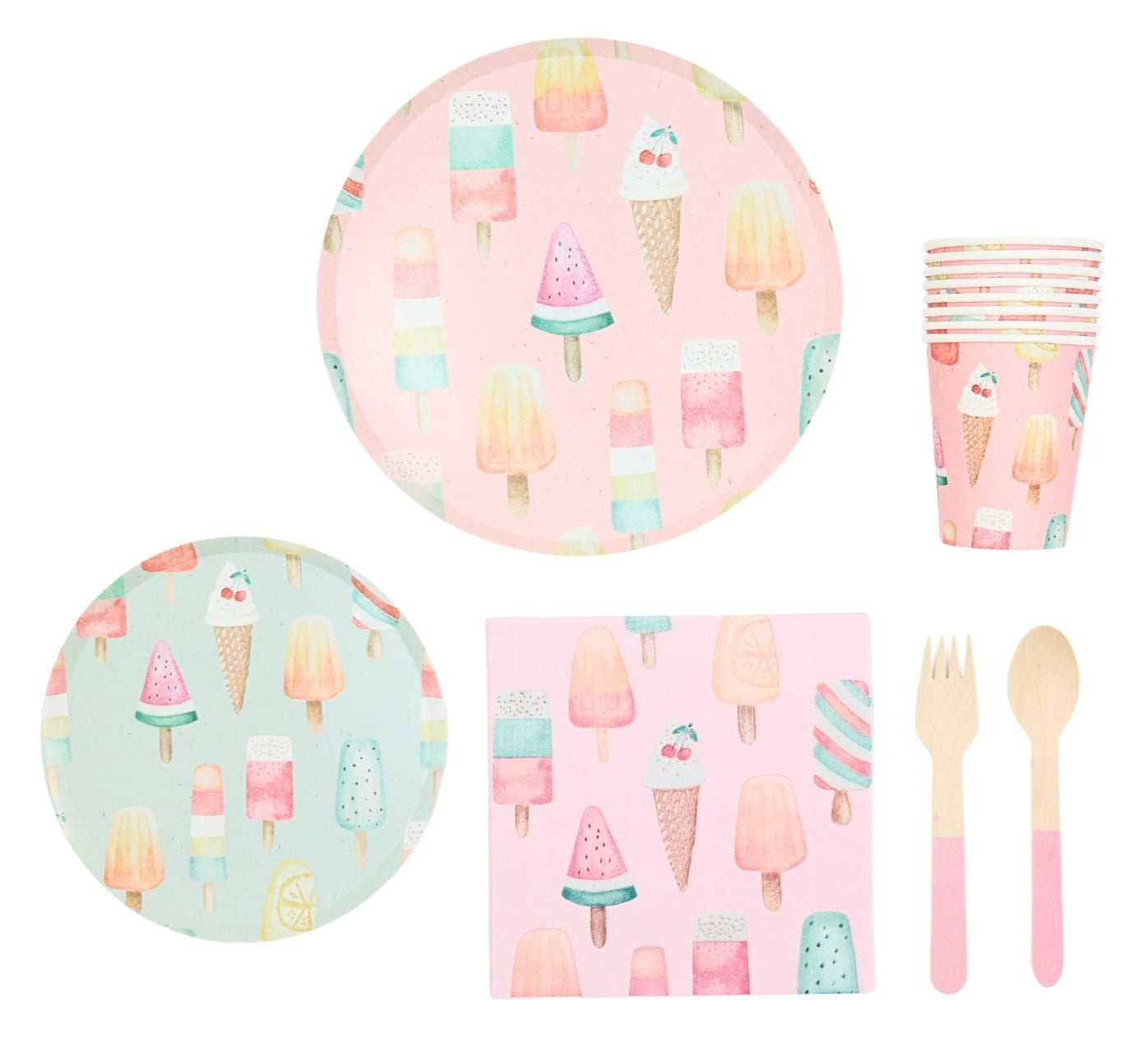 Vintage Ice Cream Set - dazzlemyday