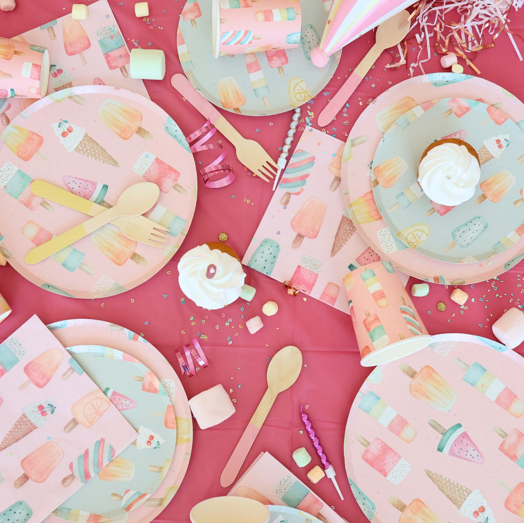 Vintage Ice Cream Set - dazzlemyday